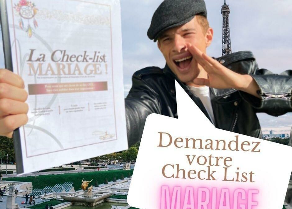 La Check-list de mariage la plus complète
